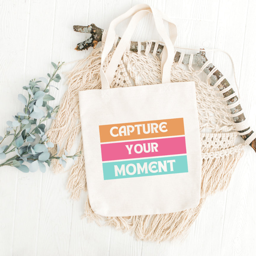 תיק חוף CAPTURE YOUR MOMENT