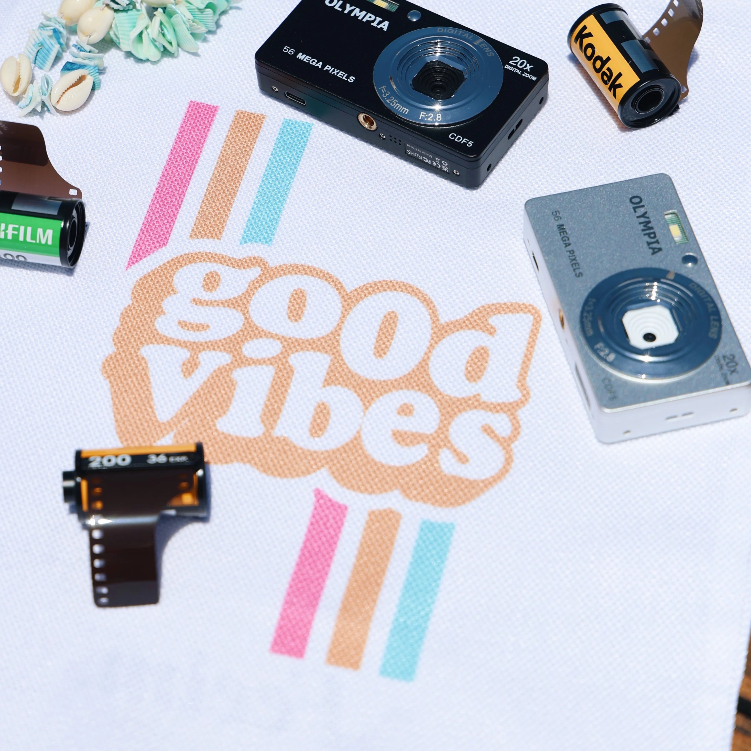 תיק חוף GOOD VIBES