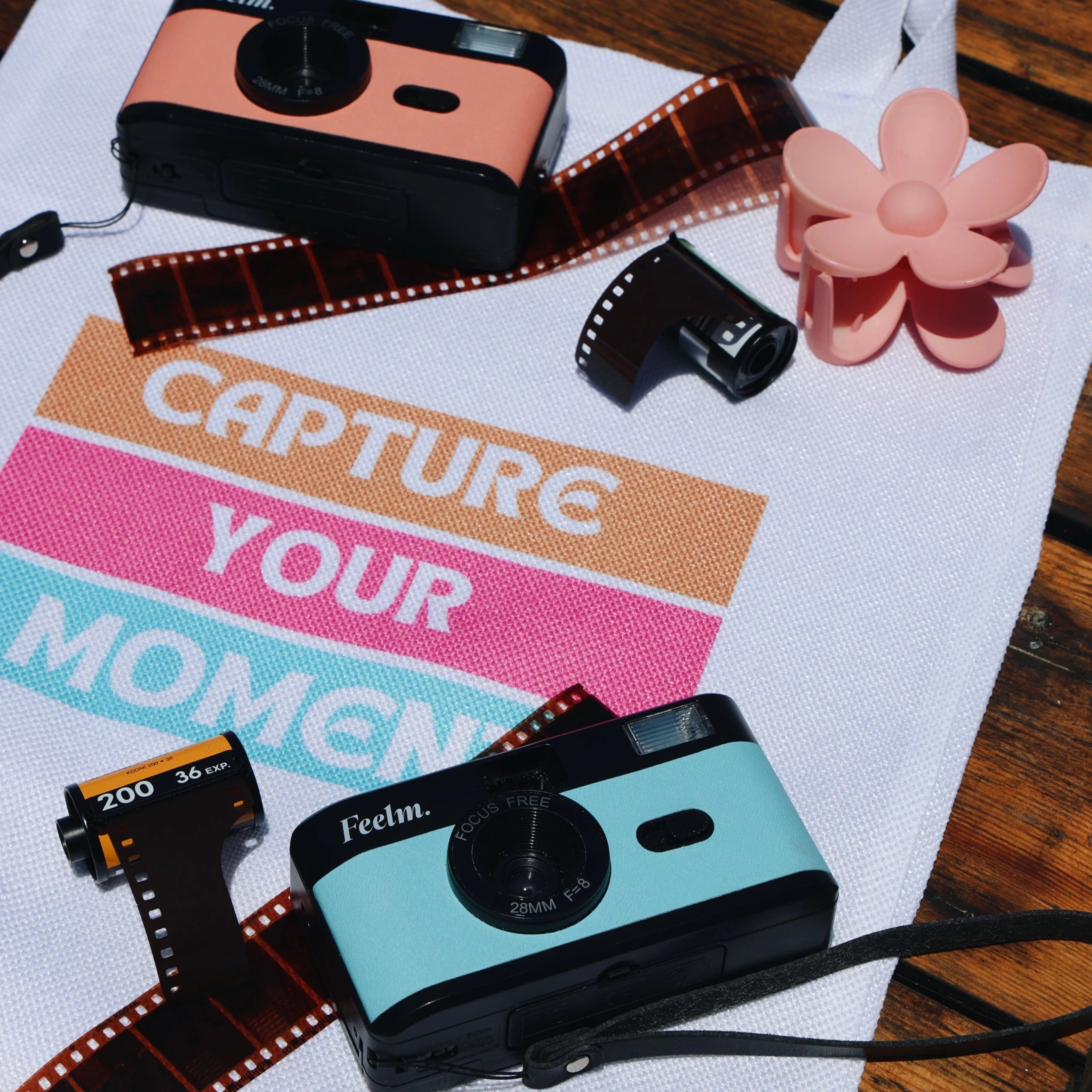 תיק חוף CAPTURE YOUR MOMENT